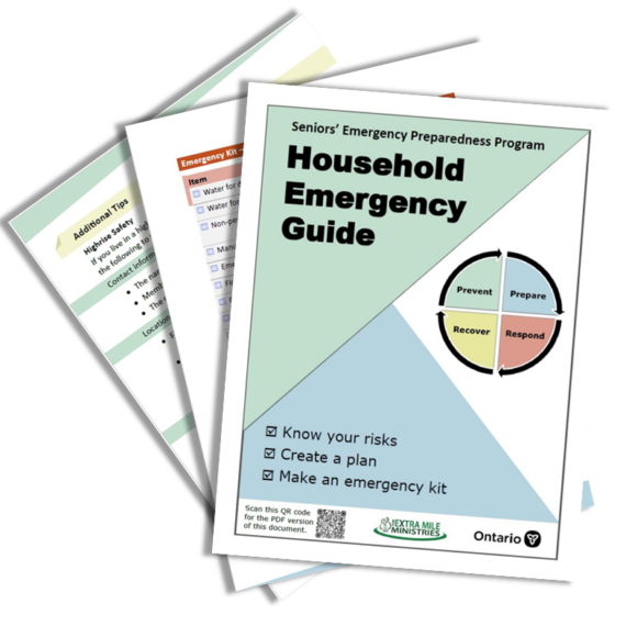 Seniors Emergency Preparedness Program The Extra Mile Ministries